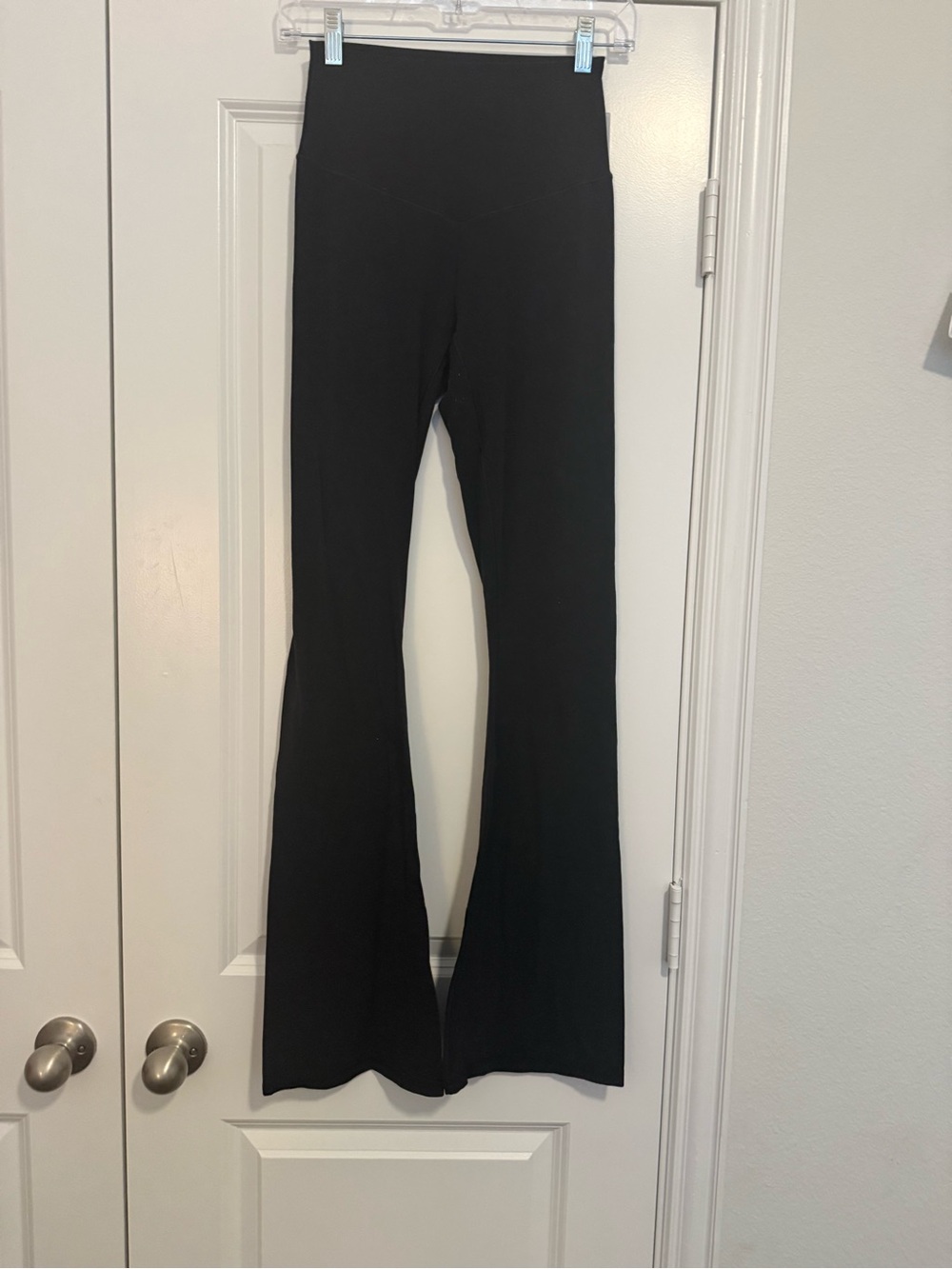 aerie Black Bootcut High-Rise Flare Pants